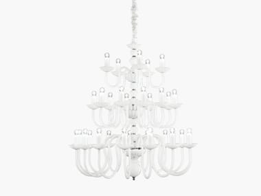 Lampadario in cristallo EVOQUE 281/15+10+5 | Lampadario Italamp