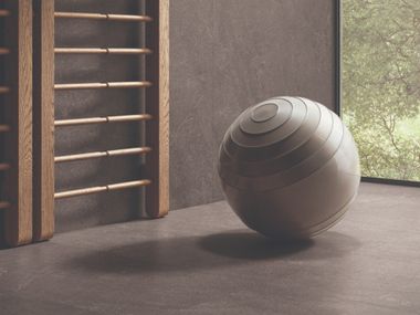 Porcelain stoneware wall/floor tiles with stone effect NATURAL MOKA Italgraniti