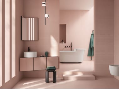 Revestimiento de pared/suelo rectificado de gres porcelánico NUANCES ROSE