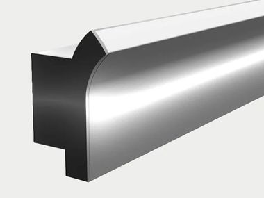 LED powder coated aluminium wall lamp J Design Luce