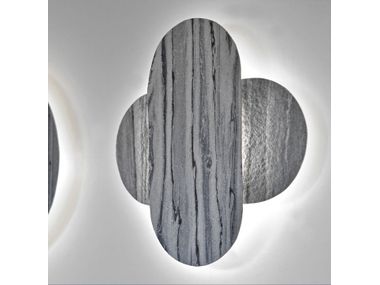 INSTALLATION NO. 8 LED handmade marble wall lamp By J. Misky Design