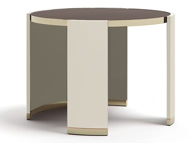 Tavolino rotondo in legno JEWEL 70 Capital Collection