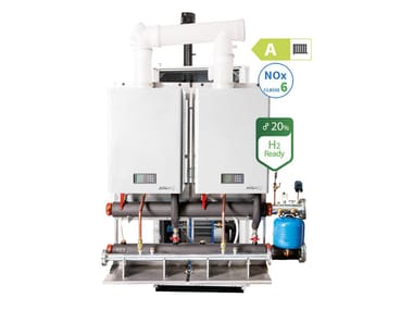 JODO, ECO WALL EASY Modulo termico a condensazione in linea per installazione in locali tecnici