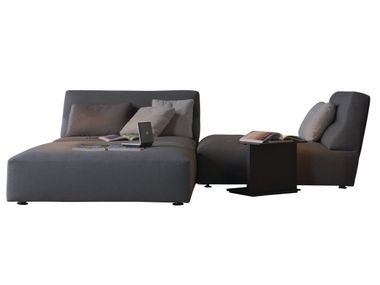 Fabric day bed with removable cover JOE Verzelloni