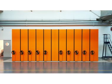 JORDAN Compactable filing cabinet By Fantin | design Dorino Fantin
