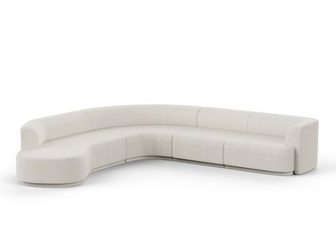 Modulares Ecksofa aus Stoff BLOOM JOSÉ LEITE DE CASTRO