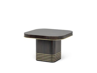 Square ebony side table LIMA JOSÉ LEITE DE CASTRO