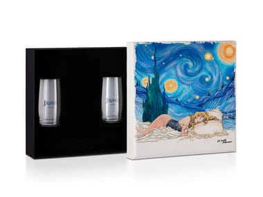 Box con bottiglia di gin e bicchieri J.ROSE LONDON DRY GIN - LIMITED EDITION J.Rose