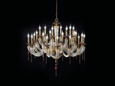 Chandelier with Swarovski® Crystals JULIENNE L12+6+6 Euroluce Lampadari
