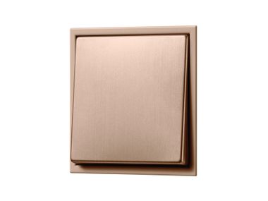 Interruttore in acciaio con finitura bronzo spazzolato LS ZERO JUNG