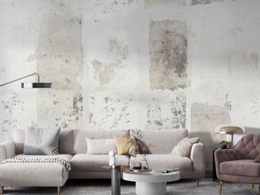 Nonwoven wallpaper AGED WHISPER JaWalls