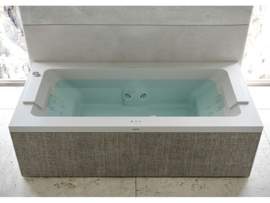 2 seater hydromassage rectangular bathtub SHARP DOUBLE Jacuzzi®