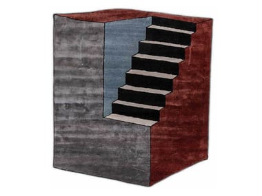 Tappeto fatto a mano in viscosa ARCHETYPE TRA-14478 ARDESIA CHARCOAL SLATE Jaipur Rugs