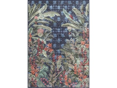 Tappeto fatto a mano in lana INDE ROSE SLR-7071(CS-02) PEACOAT STONE BLUE Jaipur Rugs