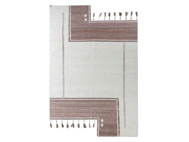Rectangular handmade wool rug NOMADIC THREADS ADWL-13037 Jaipur Rugs