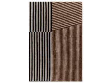 Handmade rectangular wool rug SUKIMA - Cumin/Medium Fawn Jaipur Rugs