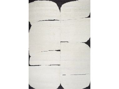 Rectangular handmade wool rug ZURI AKWL-1784 NATURAL WHITE Jaipur Rugs