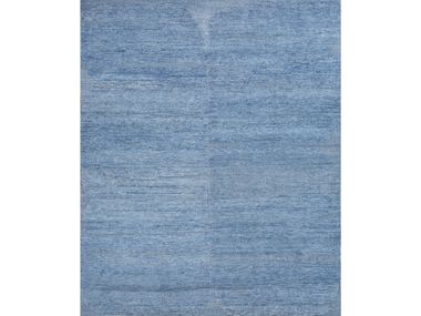 Handmade rectangular wool rug ZURI RE-5010 INDIGO BLUE Jaipur Rugs