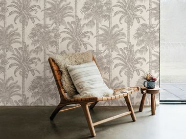 Textile effect Tropical wallpaper AMAZZONIA Jannelli&Volpi