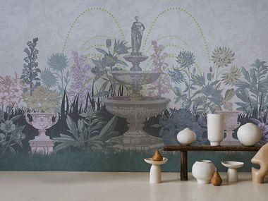 Carta da parati con motivi floreali FANTASIA Jannelli&Volpi