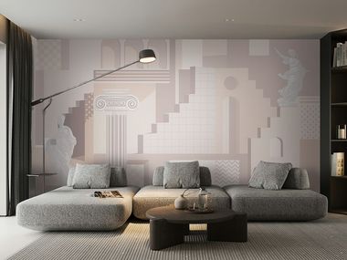 Carta da parati geometrica IDEALE SPECIAL Jannelli&Volpi