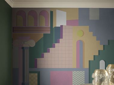 Carta da parati geometrica IDEALE Jannelli&Volpi