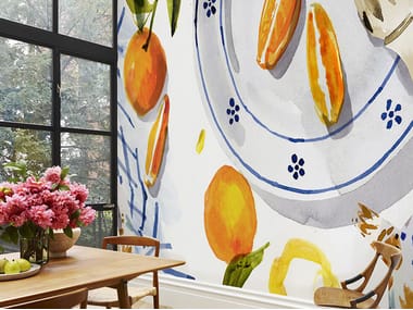 Carta da parati a motivi ORANGES & LEMON Jannelli&Volpi