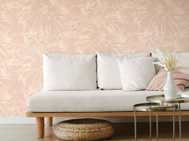 Tropical textile effect wallpaper ZOE Jannelli&Volpi