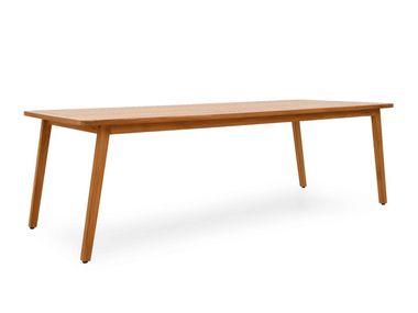 Rectangular teak garden table KAIA Jardinico