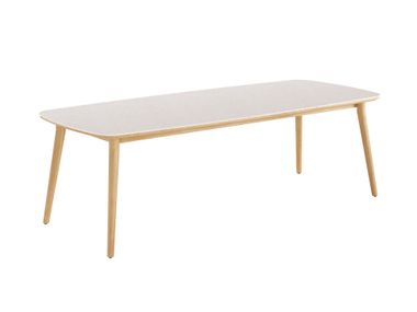 Rectangular ceramic dining table LEGNA Jardinico