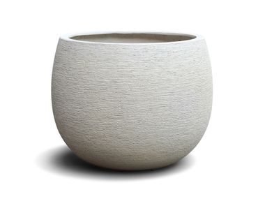 Low glass fiber reinforced polymer (GFRP) garden vase TERRA BALLOON Jardinico
