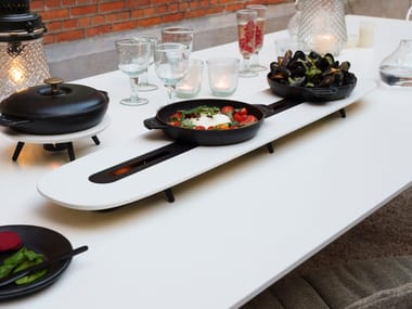 Piatto riscaldante in ceramica HEATT Joli