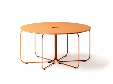 Tavolo rotondo in acciaio verniciato a polvere AERO 150 Joyf