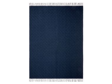 Solid-color jacquard throw KOKO 50 K-3