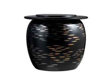 Round ceramic coffee table for living room TSUKOYOMI F1 K-3