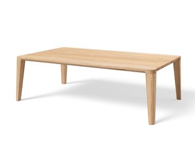 Rectangular wooden central coffee table KA 120 JAVORINA