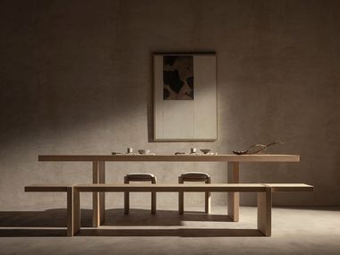 Banco de roble FLOAT KĀNA Objects
