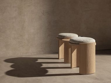 Banco de roble HIKU DOUBLE KĀNA Objects