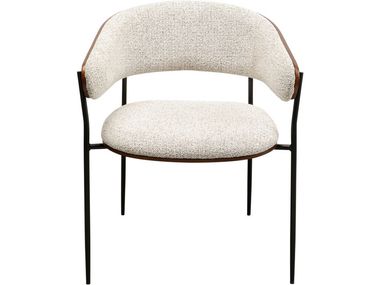 Silla de tela con brazos CINDY KARE Design