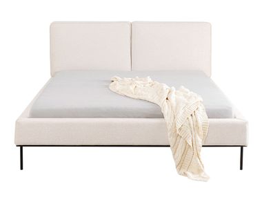 Doppelbett aus Stoff mit Polsterkopfteil EAST SIDE KARE Design