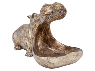 Polyresin sculpture HUNGRY HIPPO KARE Design