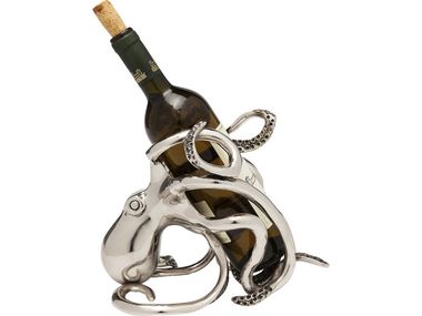Aluminium bottle rack OCTOPUS KARE Design