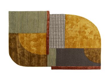Rug with geometric shapes SEVENTY KARE Design