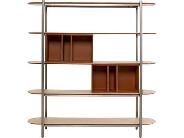 Imitation leather bookcase TANGO KARE Design