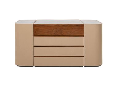 Imitation leather chest of drawers TANGO KARE Design