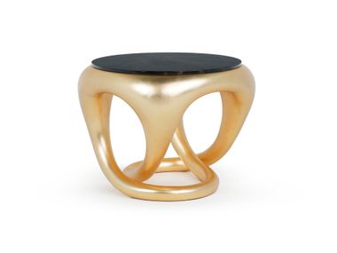 Round fiberglass side table BALLAD K2011 KARPA