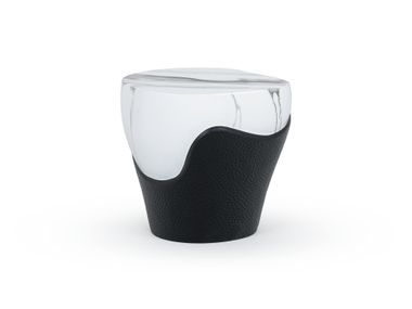 Round fiberglass side table DUETTE  K2009 KARPA