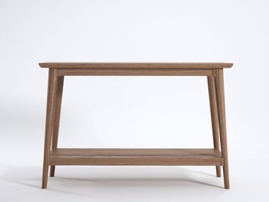 VINTAGE Rectangular wooden console table By KARPENTER | design Hugues ...