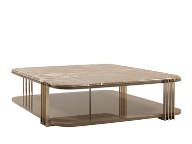 Low central coffee table with storage space KASSEL VOLPI