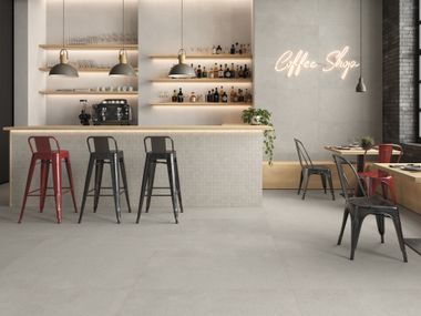 Revestimiento de pared de gres porcelánico imitación cemento HARBOR SMART by Ceramiche Keope
